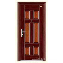Hot Egypt Design Cheap Stainless Steel Security Door KKD-308 From China Top 10 Brand Door